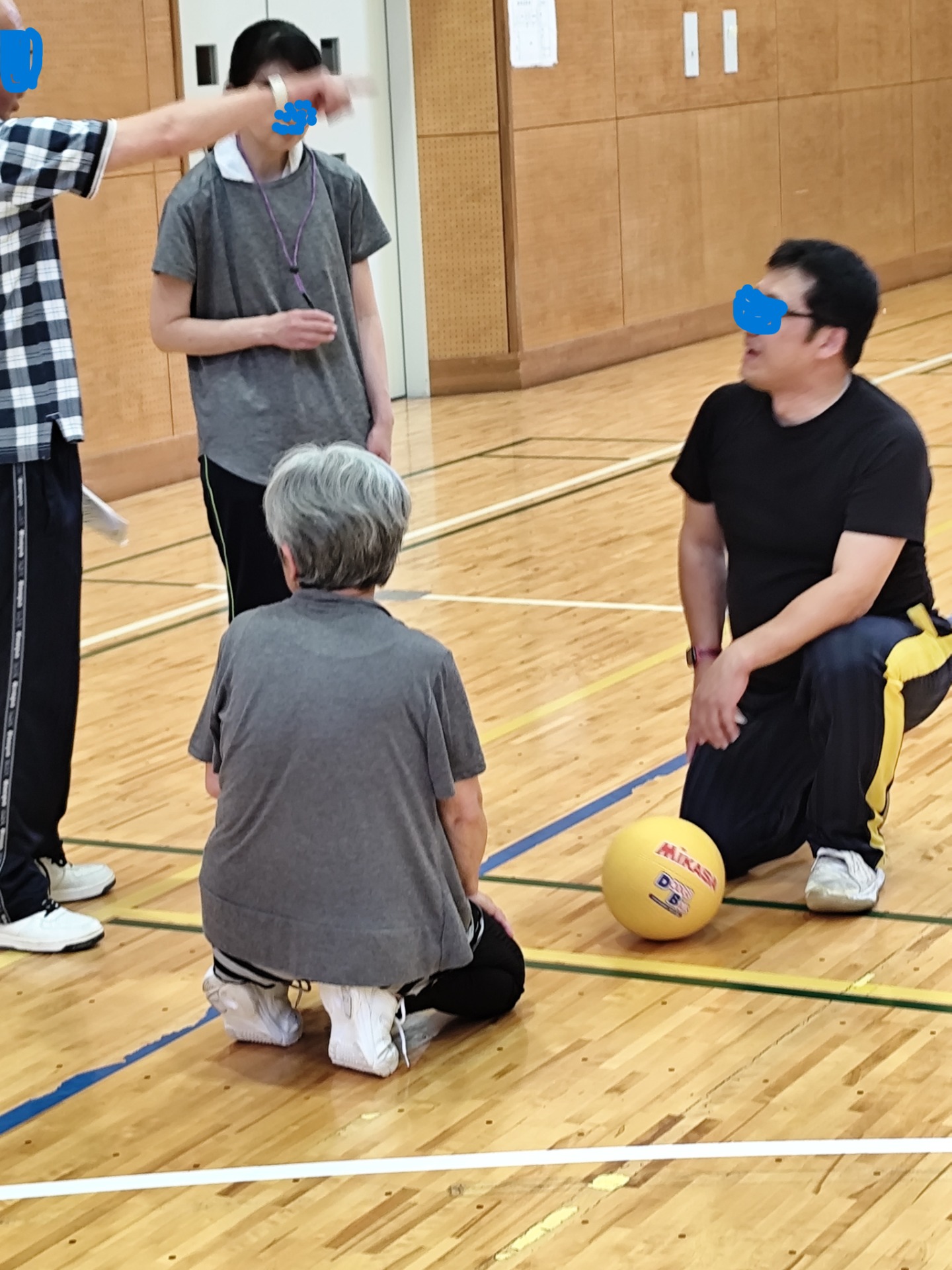 ひとつひとつルールを確認しながら講習